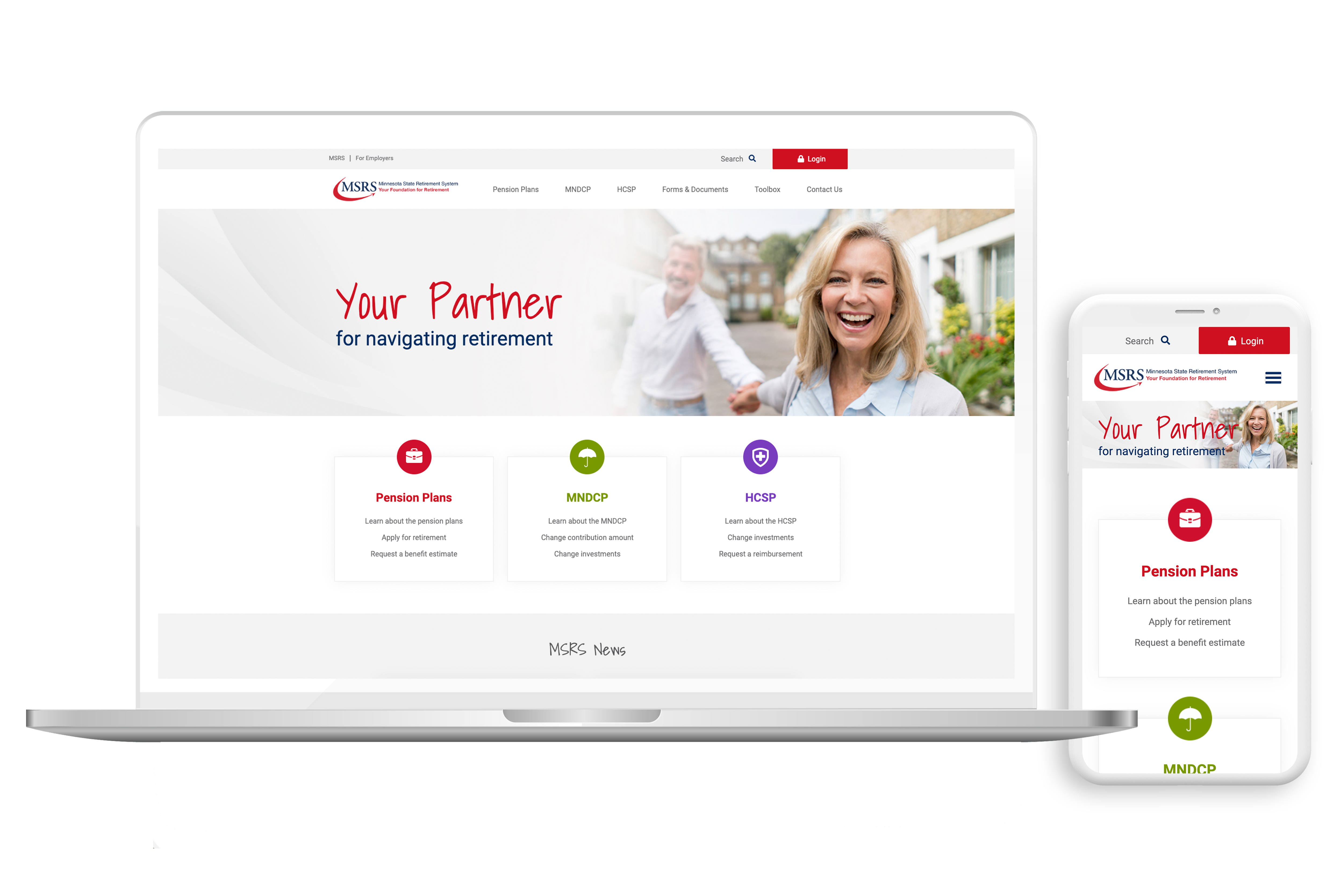 Minnesota State Retirement System Website Drupal Government